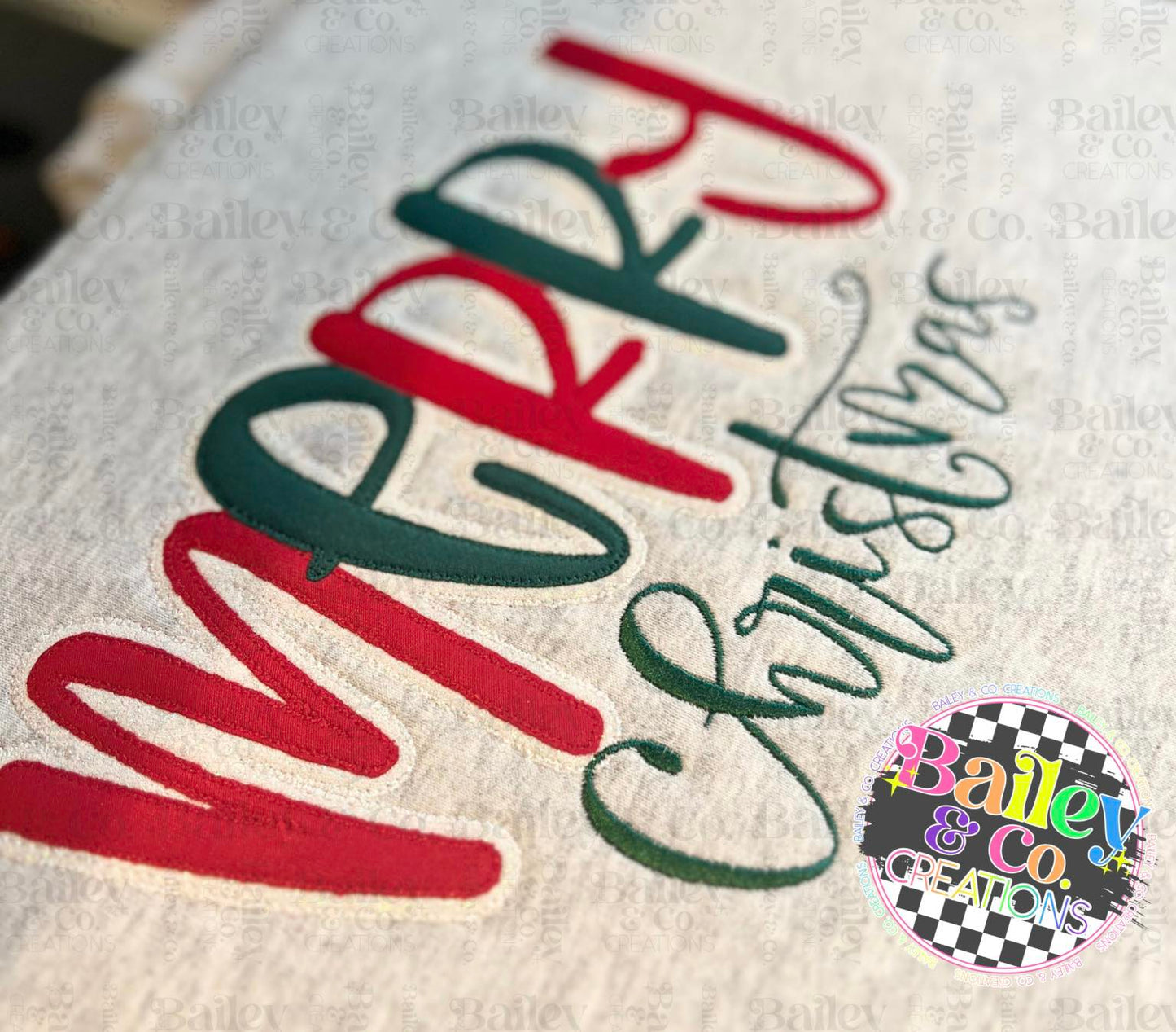 Merry Christmas - Embroidery