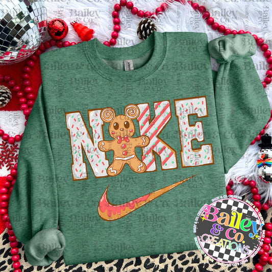 Nike Gingerbread Man - Gildan