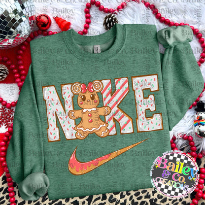 Nike Gingerbread Girl - Gildan